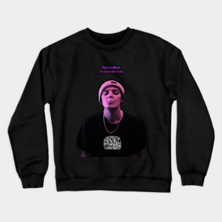 Face a Blunt to ease the Pain Crewneck Sweatshirt